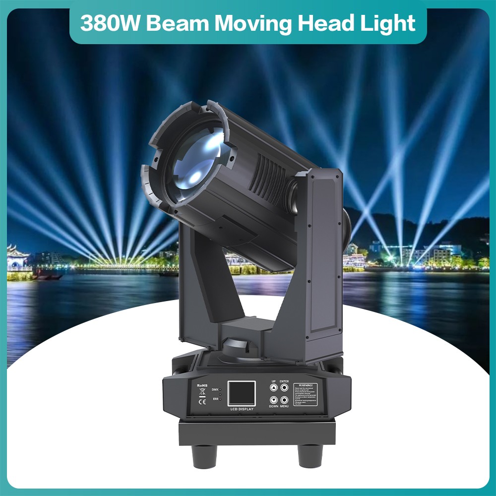380W Moving Head Light Sky Sharpy Super Beam LIght DJ Waterproof Outdoor IP65