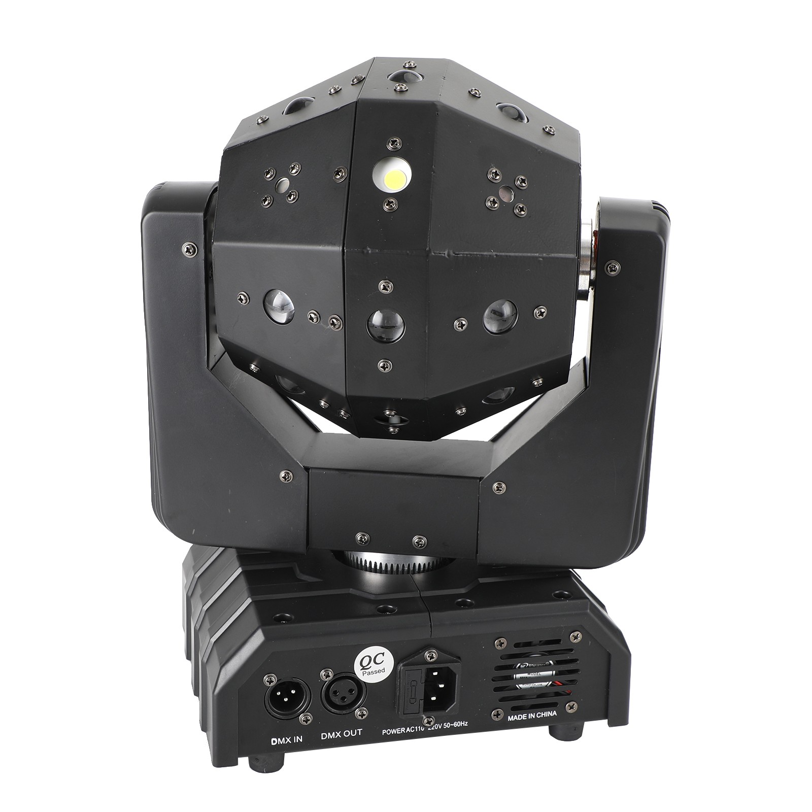 RGBW 3In1 LED Laser Moving Head Stage Light DMX DJ Disco Party Effect Lighting