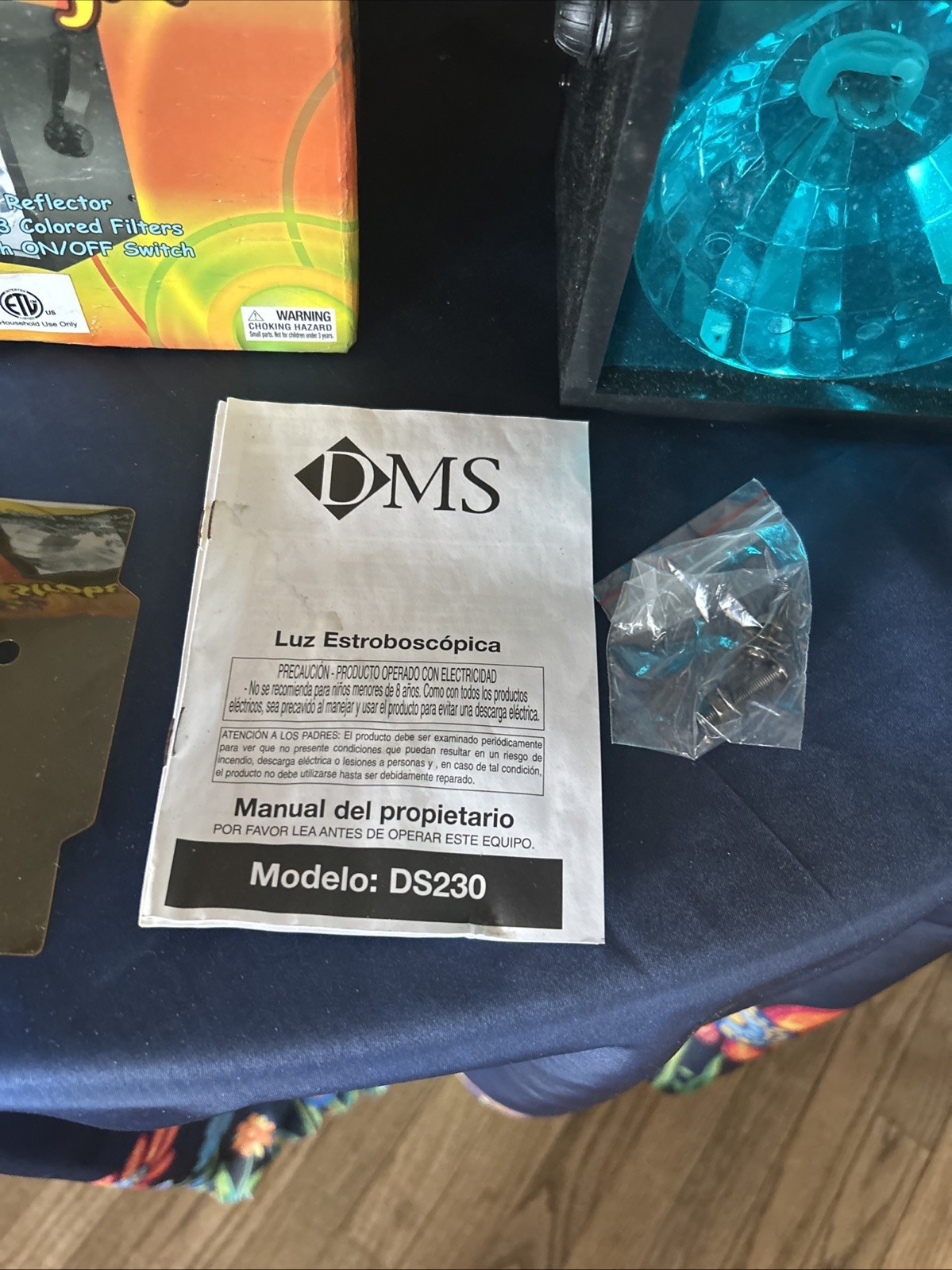 Vintage Strobe Light Retro Old School DMS