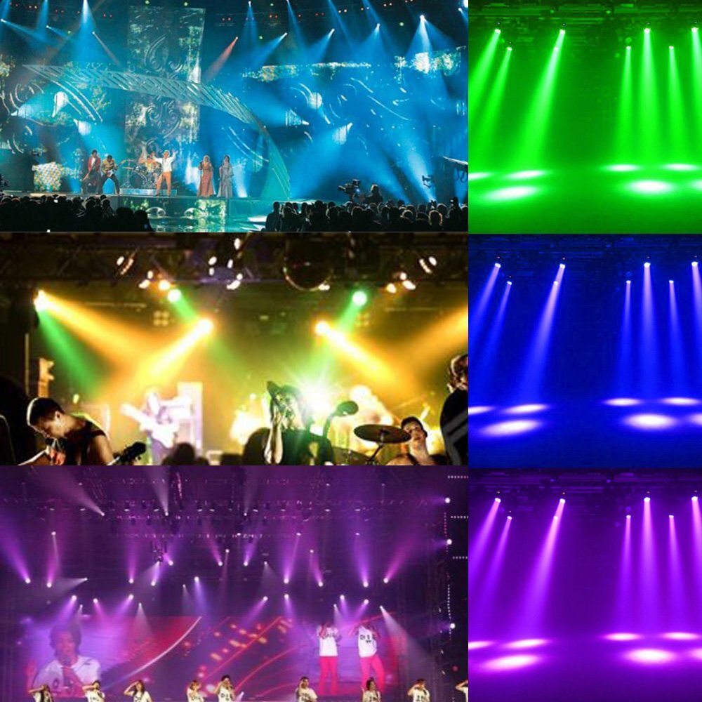 8pcs 7X15W RGBW 4IN1 Moving Head Beam Lights Stage Lighting DJ Party Disco Show