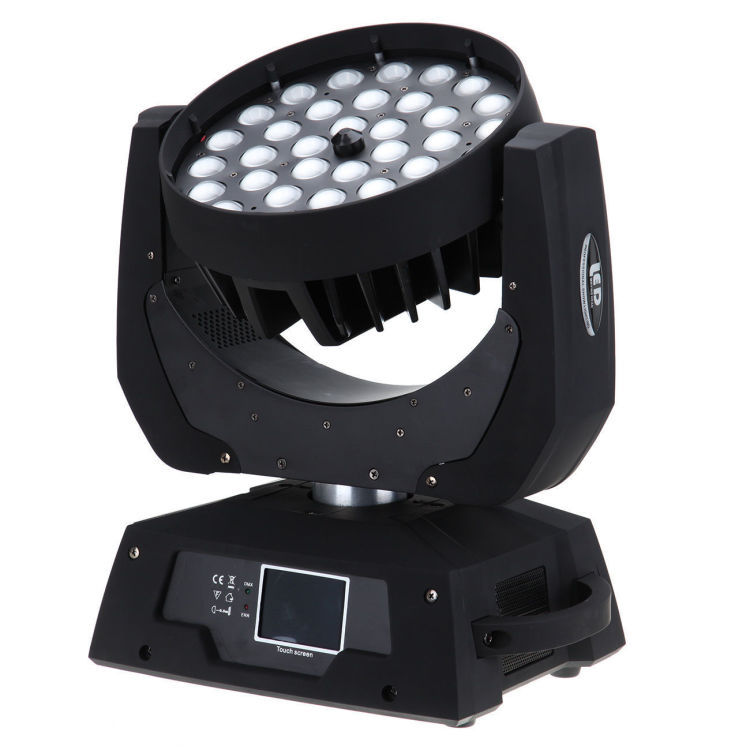 36x18W Zoom Multi Par Moving Head Light RGBWAUV LED DMX 18CH Party DJ Wedding