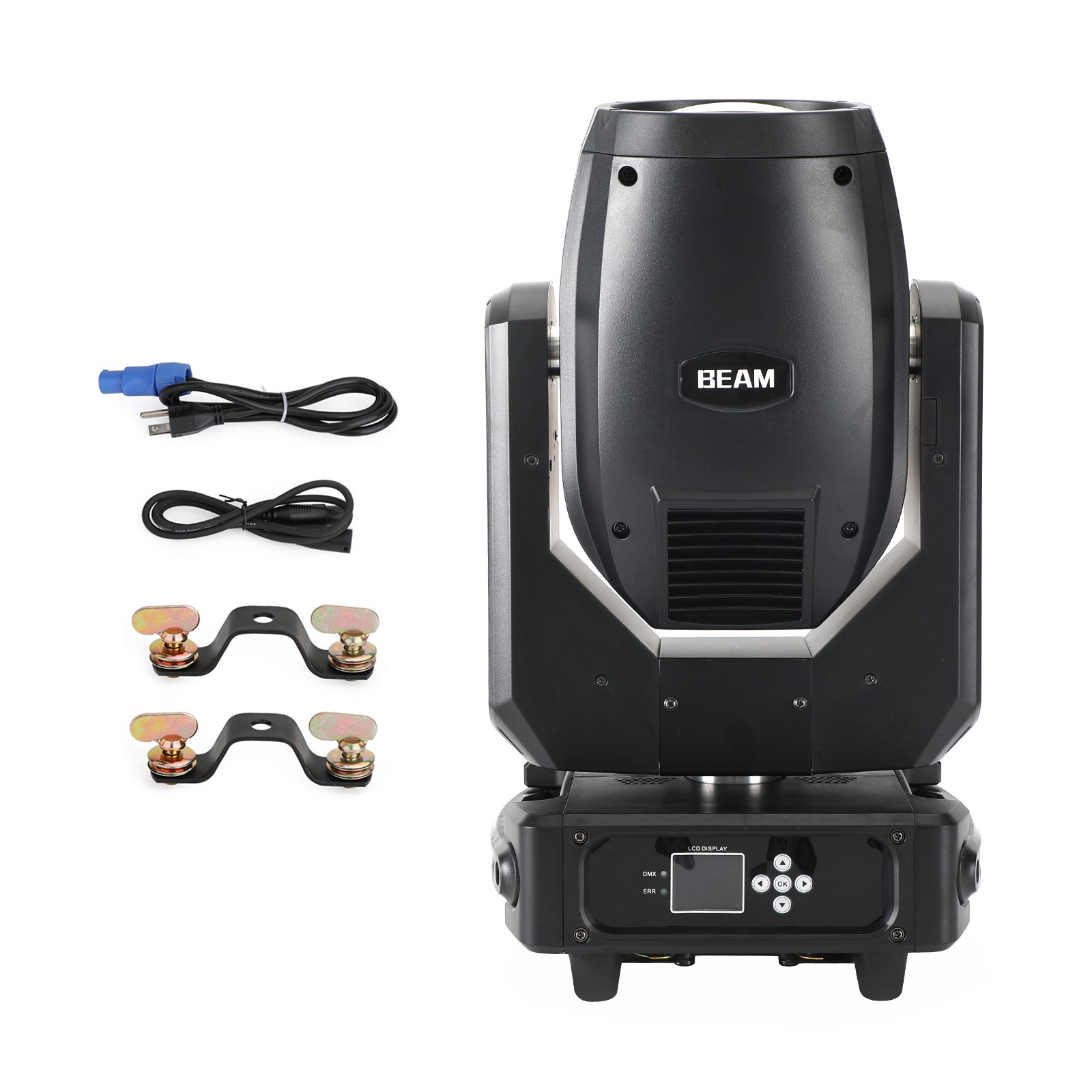250W 8R Rainbow 3In1 Moving Head Light Double Prisms Gobo Wash DJ Stage Light #