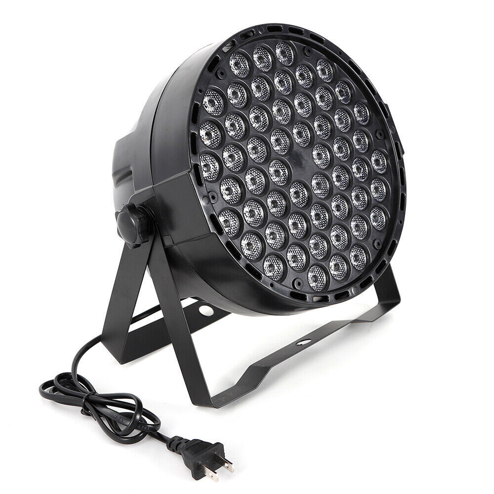 8pcs 54 x 3W RGBW DMX LED Par Stage Light Lighting Club Light Lamp Show Party DJ