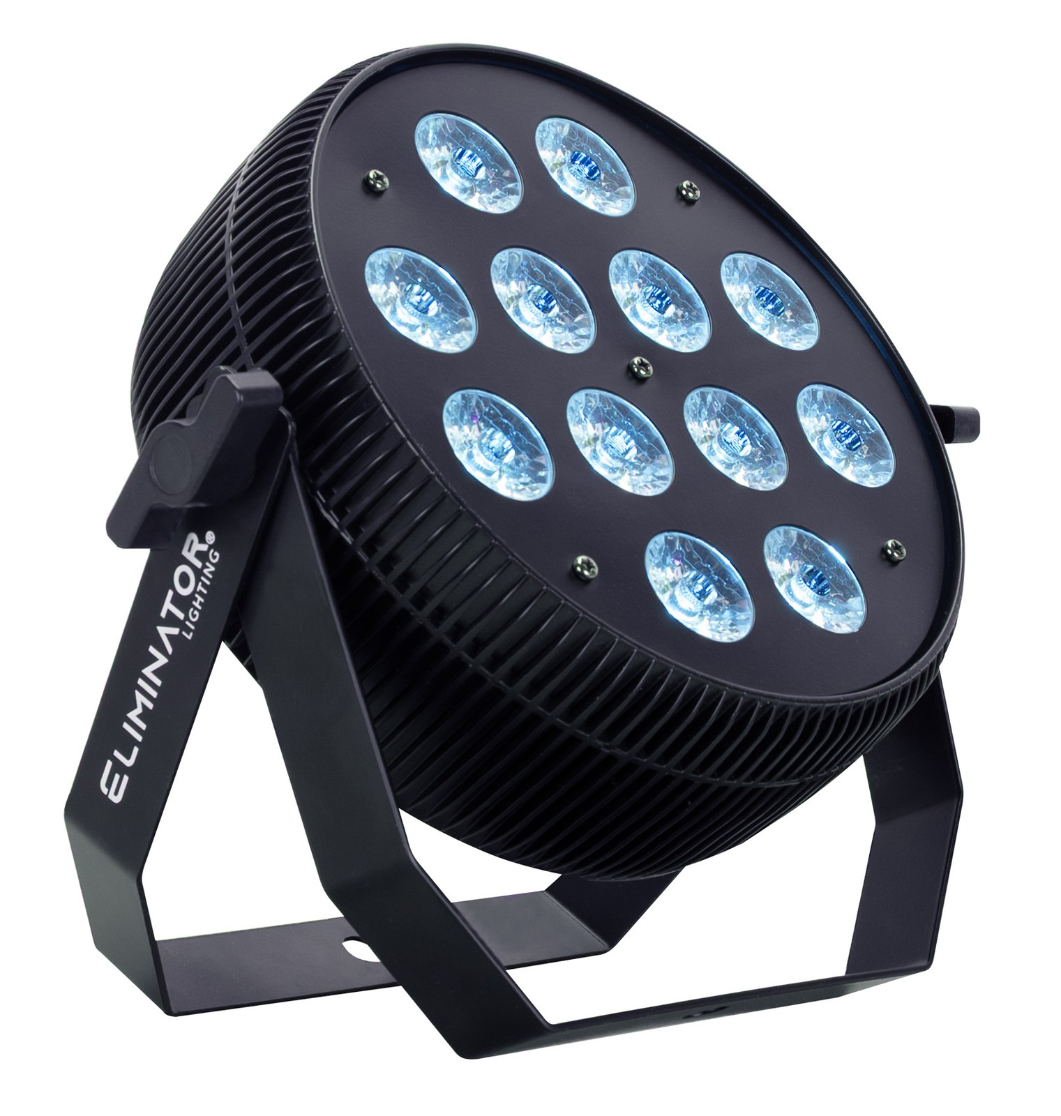 Eliminator Lighting LP Hex 12 Plus RGBWA+UV DJ Par Wash Up-Light+DMX Cable