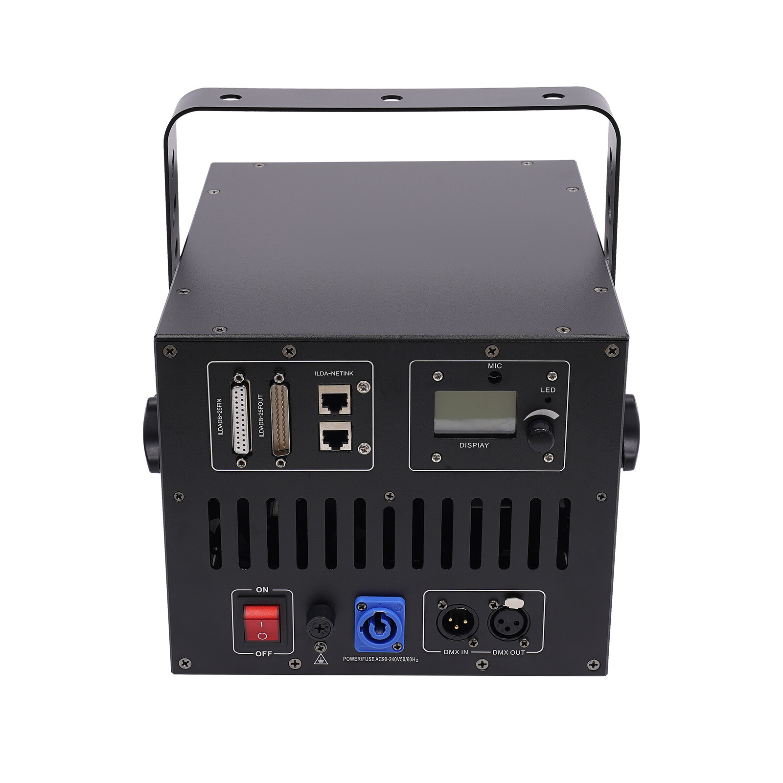 RGB DMX Stage Laser Light DJ KTV Club Party Stage Light ILDA LCD 30KPPS 10 W