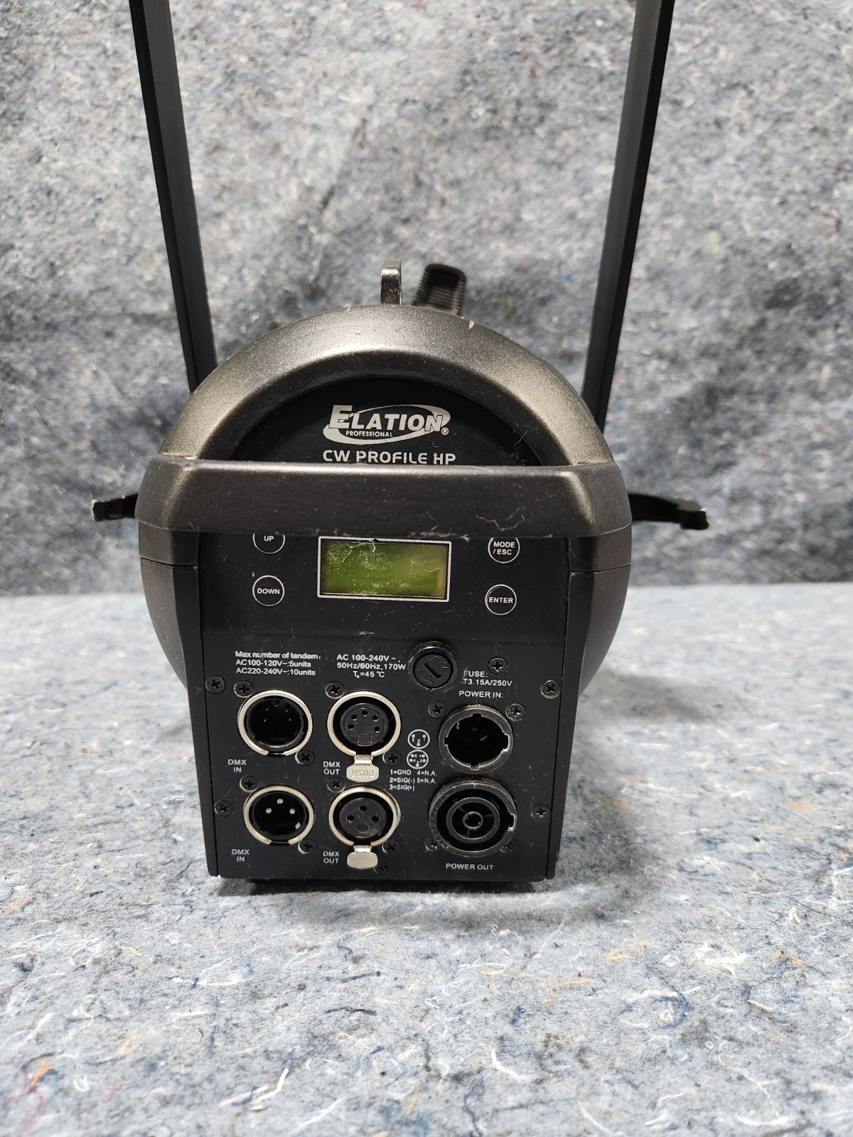 Elation CW-PROFILE-HP 130W 5600K Cool White LED Ellipsoidal w/50 Degree Lens B47