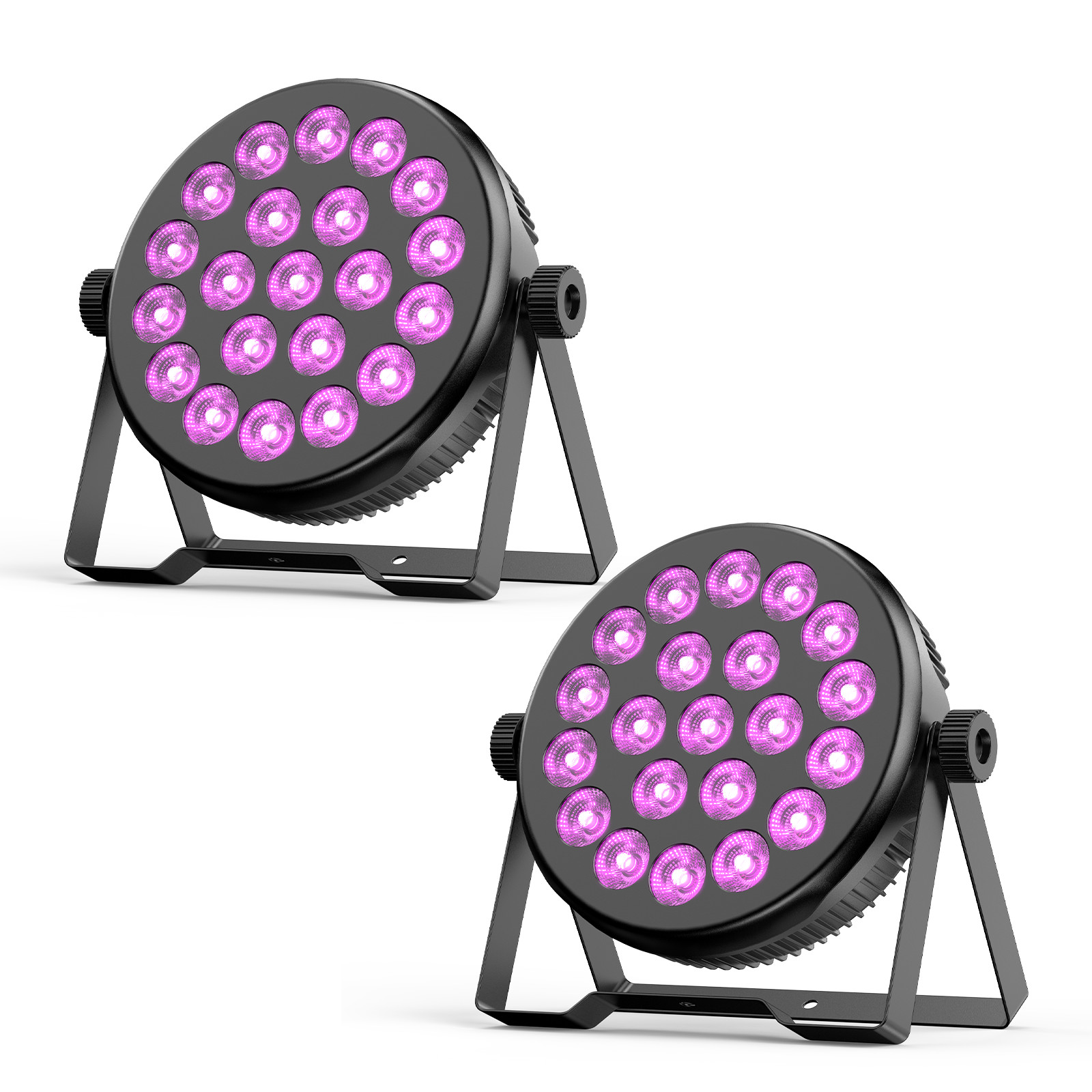10PCS 21x4W LED Stage PAR Light RGBW Wash Par Lights Bar Disco DJ Lighting DMX