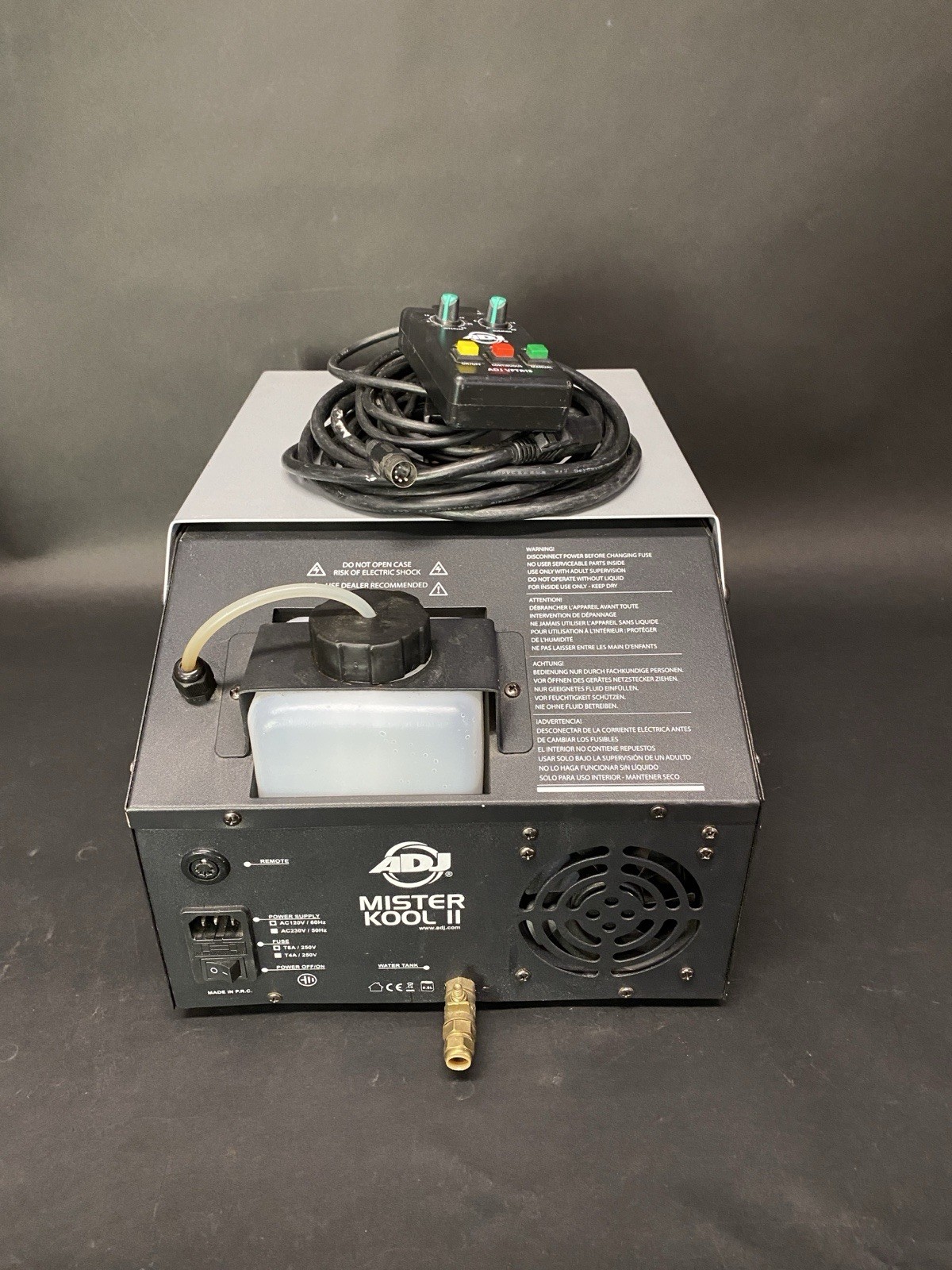 American DJ Mister Kool II Low Laying Lying Water Based Fog Effect Machine WG3