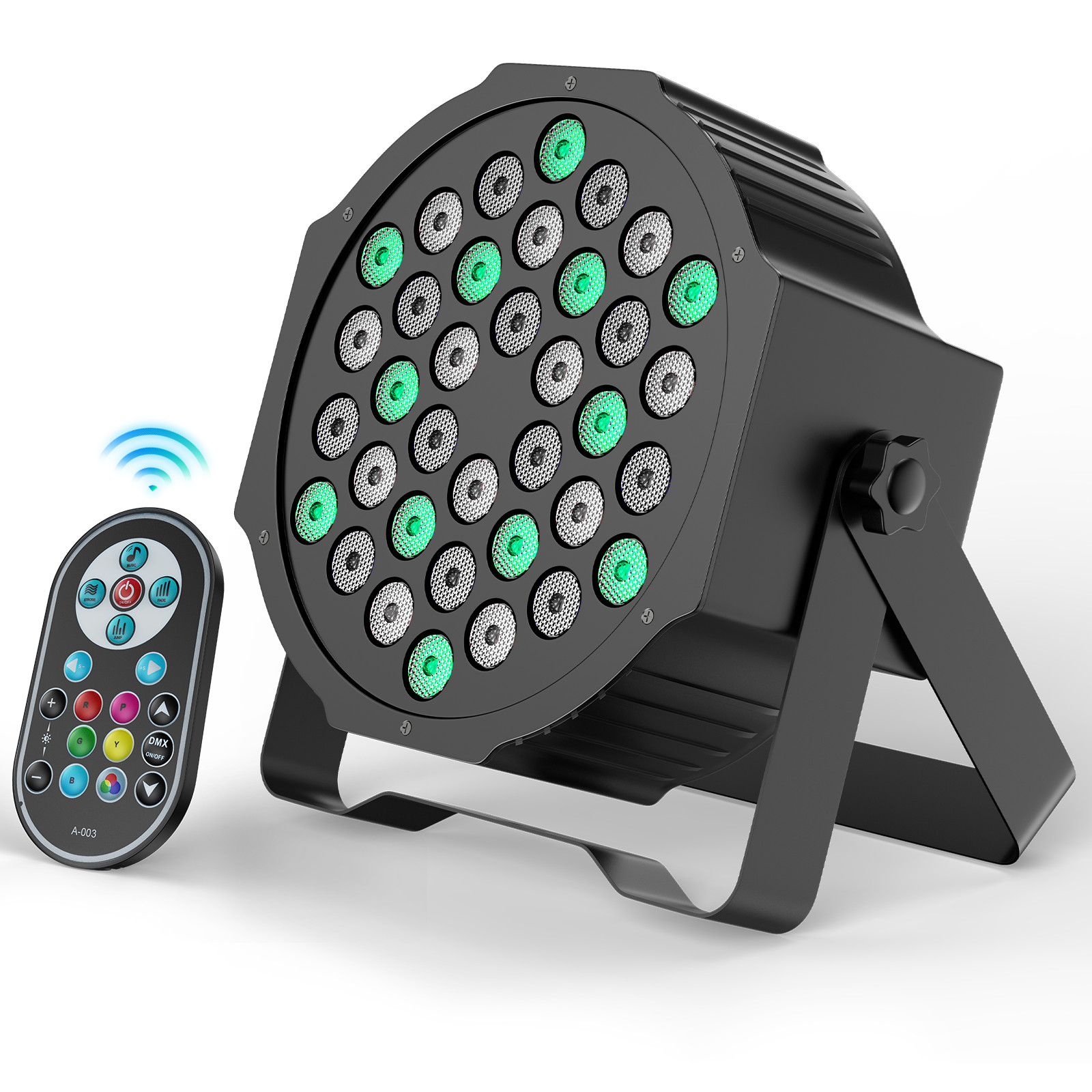 20PCS DJ Disco Party Stage Light 36LED RGB DMX Beam Lights KTV Show PAR Lighting