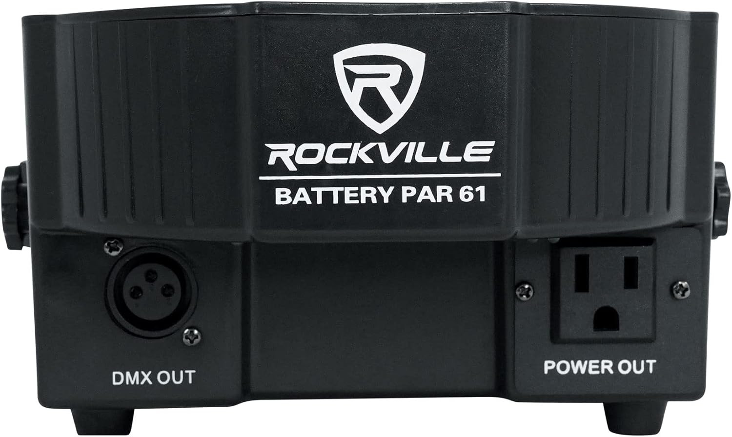 (2) Battery PAR 61 Rechargeable RGBWA+ DMX DJ Wash Lights+Remotes