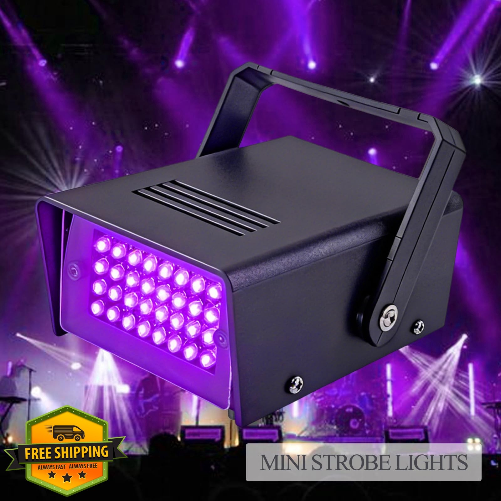MetYonLaser 2pcs 32 LED Strobe Lights Purple