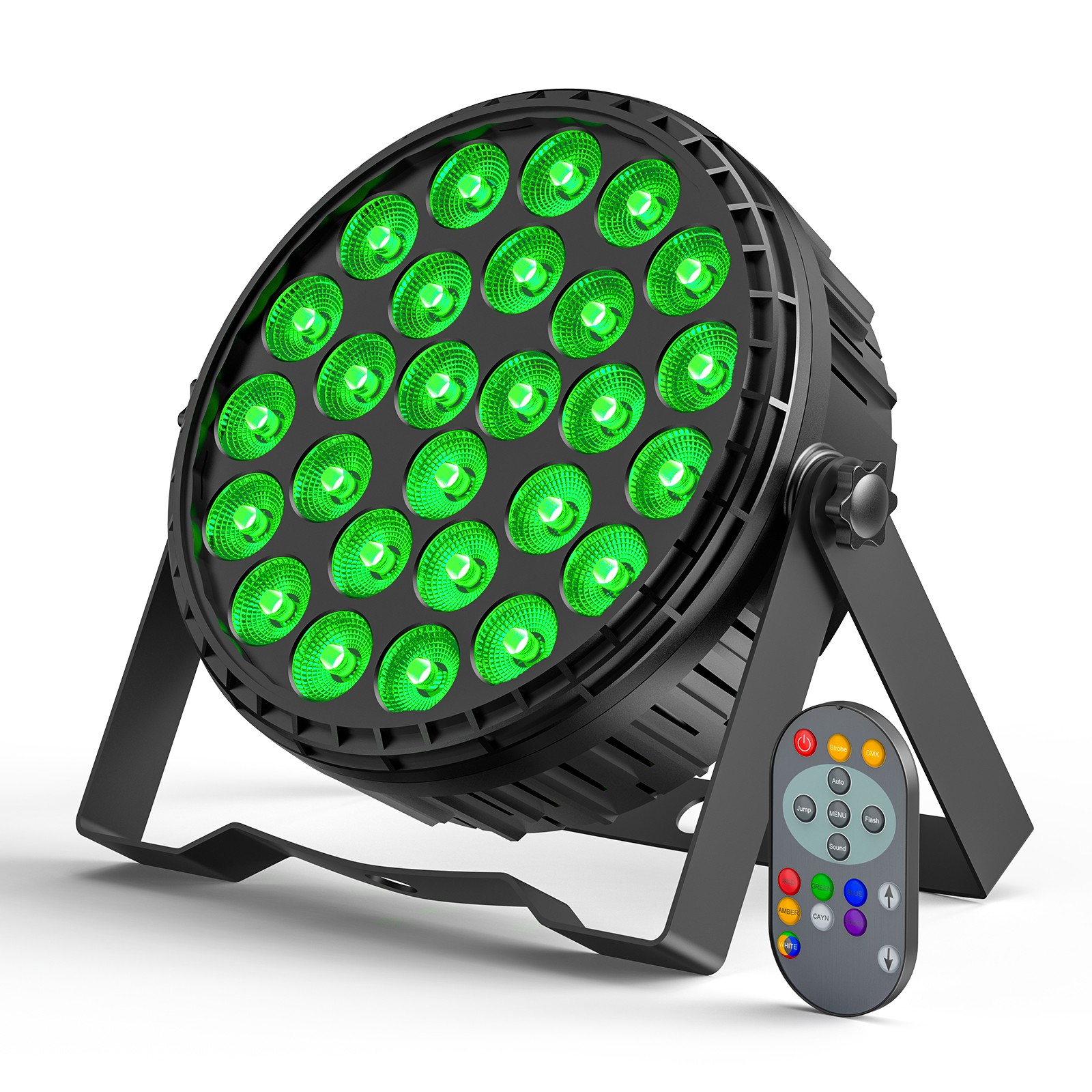 UKING 270W LED RGBW Stage Lighting PAR Light DMX Party Disco Light with Remote