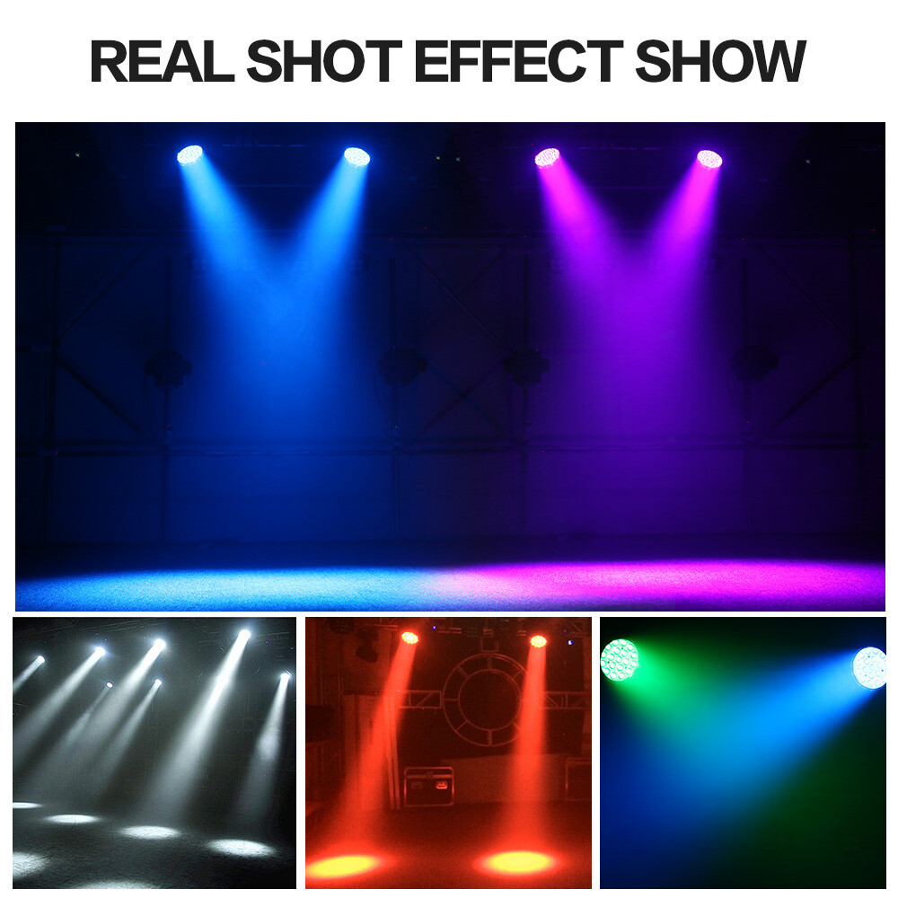 12x 380W Moving Head Lights RGBW LED Stage Light Zoom Beam Effect DJ Party Bar