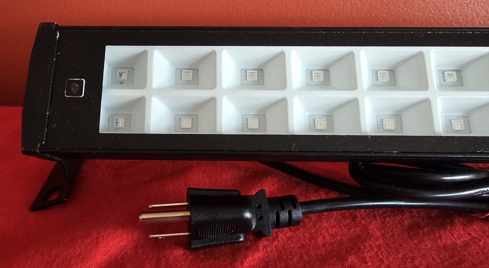 24 LED RGB Flood Light Bar 50W Stage DJ Wall Wash Uplight Tested Works Color