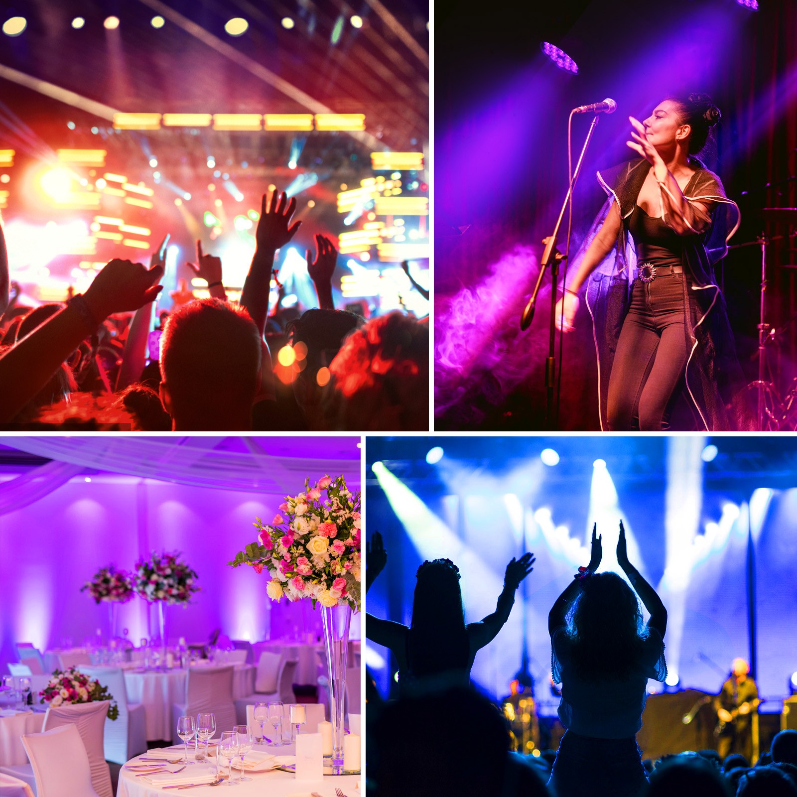 18 LED Waterproof PAR Light RGBW DMX Stage Outdoor Show Yard Garden Party