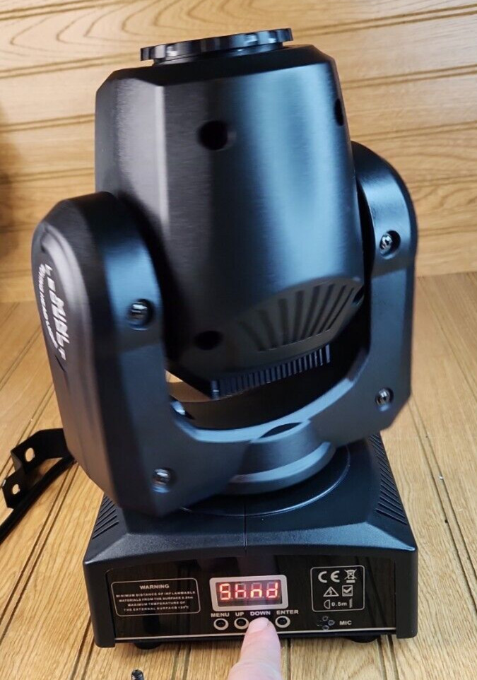 60W Mini Led Dmx Gobo Moving Head Spot Light For Club DJ Stage Lighting Party
