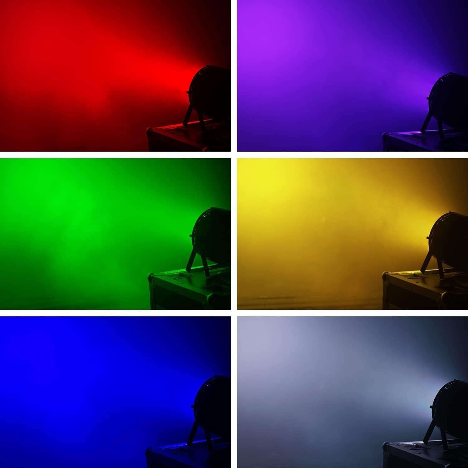 Big Dipper DJ Stage Lights Sound Activated DMX Multi-Color 54x3W RGB LED Par …