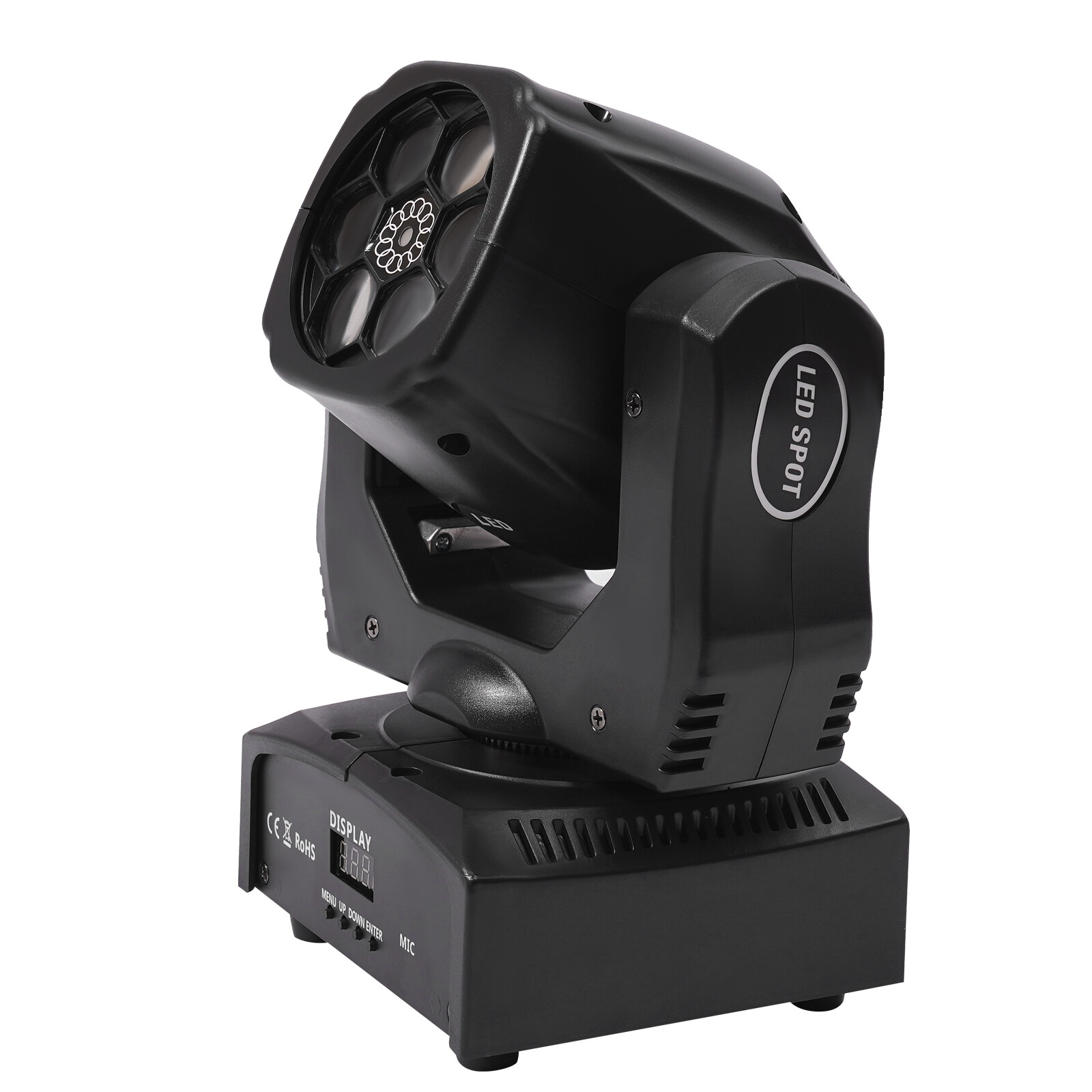 6 LED Bee Eye Laser Moving Head Light DMX512 Beam Stage Light DJ Disco RGBW 100W