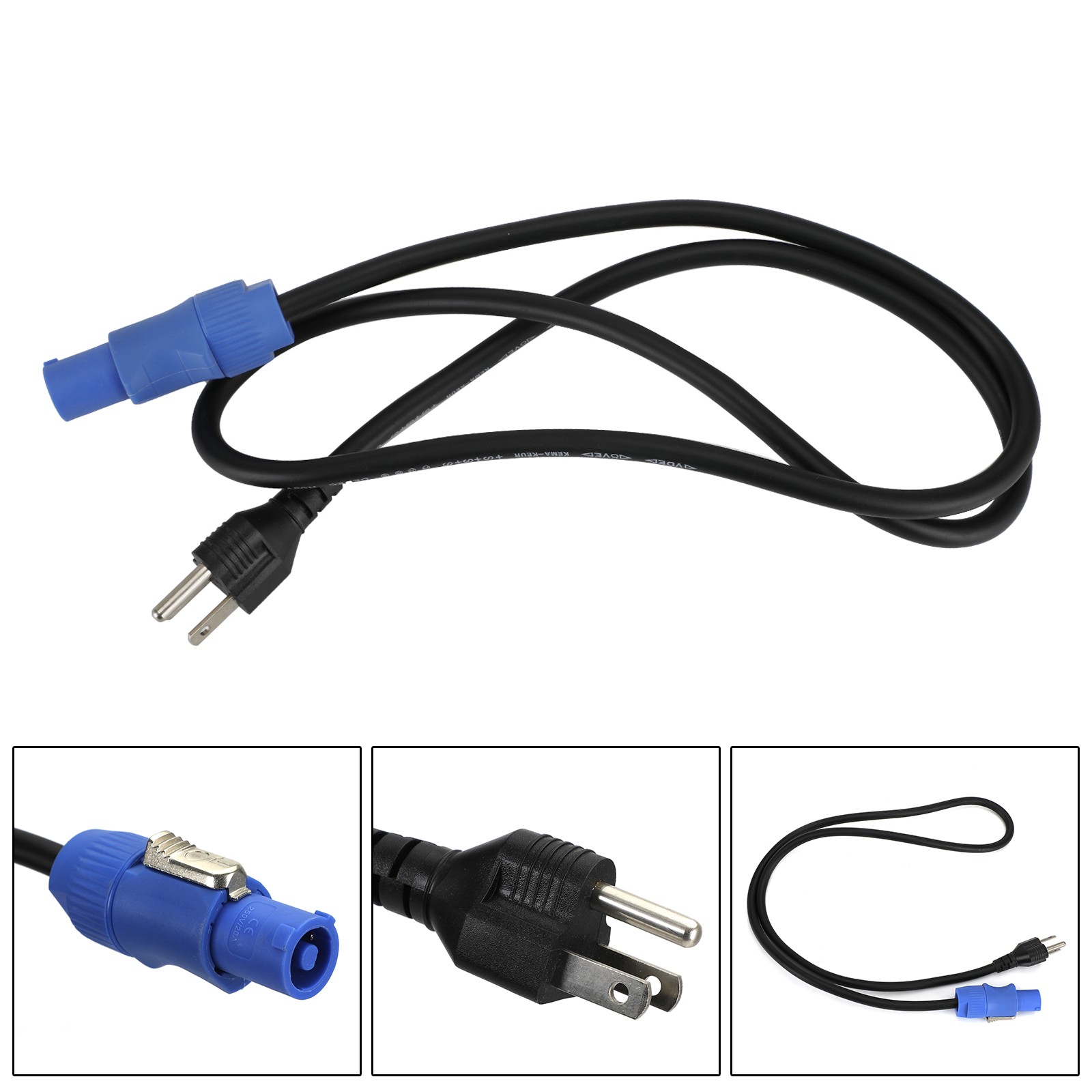1M Stage Light Power Cable US Plug Fit for 200W-350W Moving Head Light