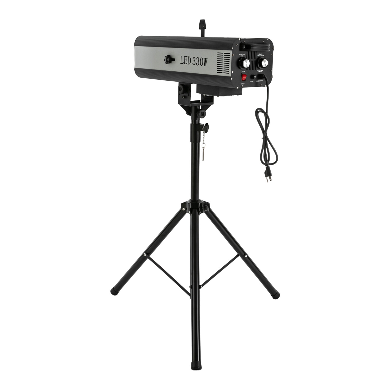 330W RGBW Stage Spotlight LED Follow Spot Light Beam DJ Disco Light w/Tripod