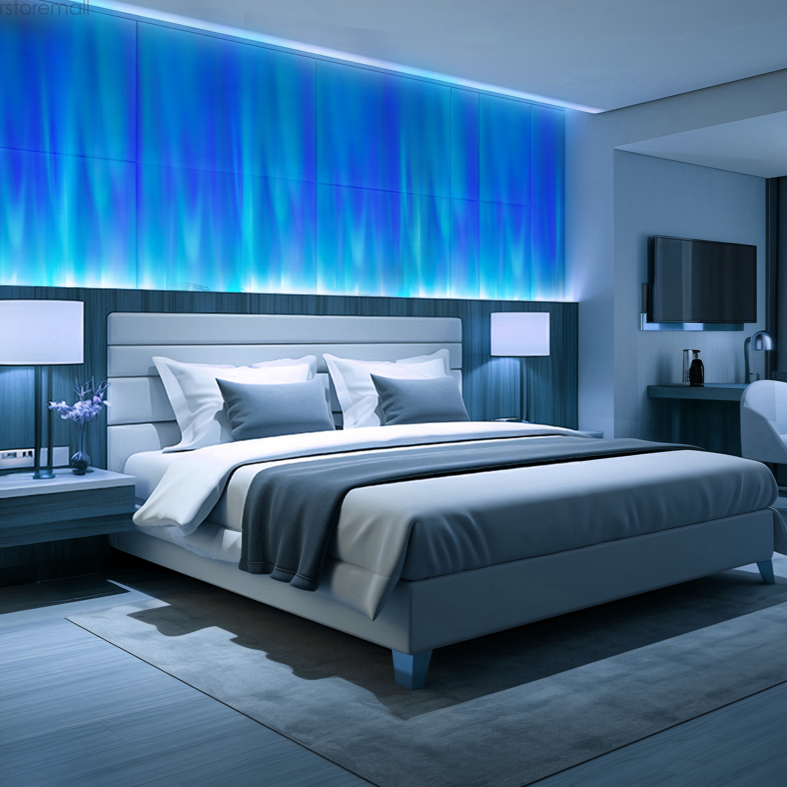 Ocean Wave RGBW Dynamic Wall Washer Bar Light 10 LED Color Party Stage Wall Lamp