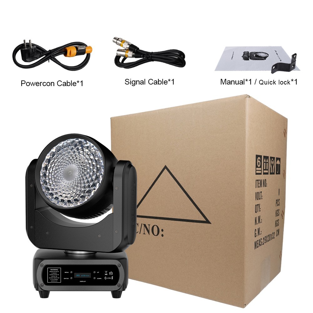 SHEHDS 120W Cool+Warm White/ RGBW LED Moving Head Light Wash Spotlight Bar Party