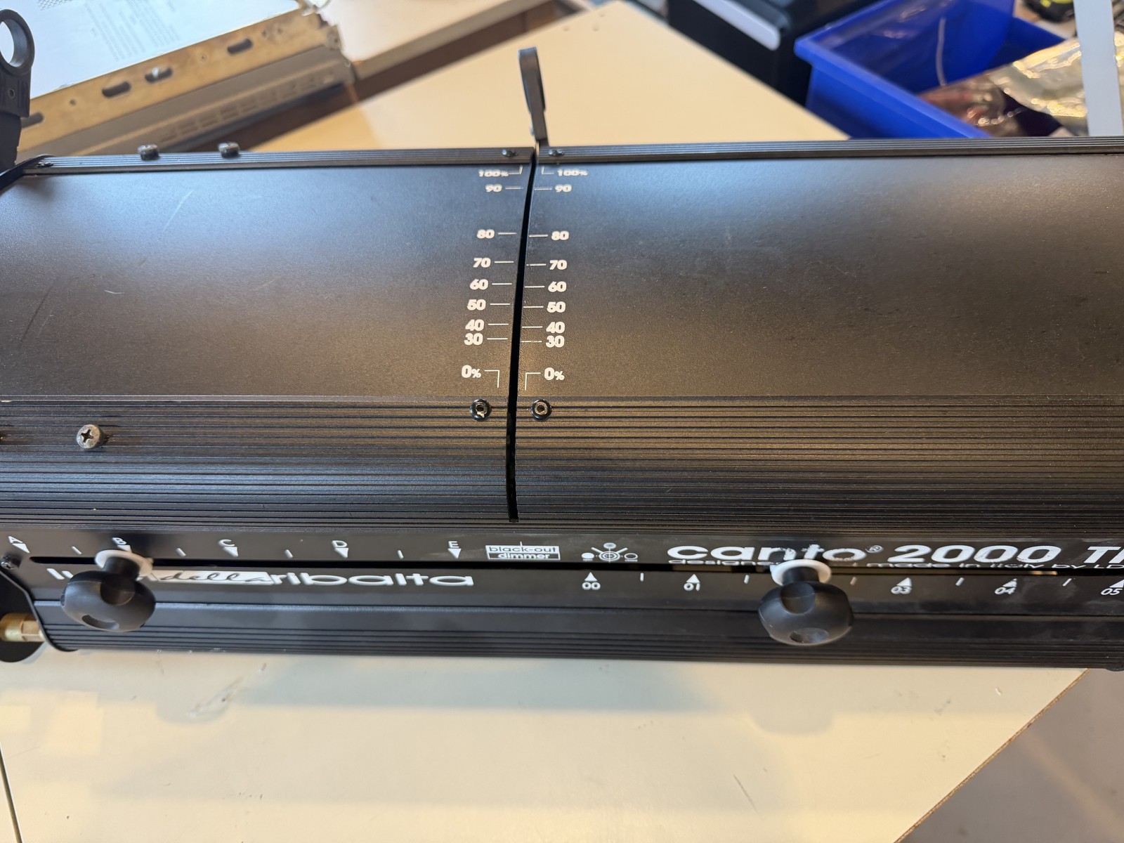 LDR Canto 2000 TH Followspot Parts Optics Donor Iris Zoom Lens Boomerang Yoke