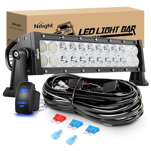 13.5Inch 72W Curved Spot Flood 13.5Inch 72W Light Bar with Wiring Harness