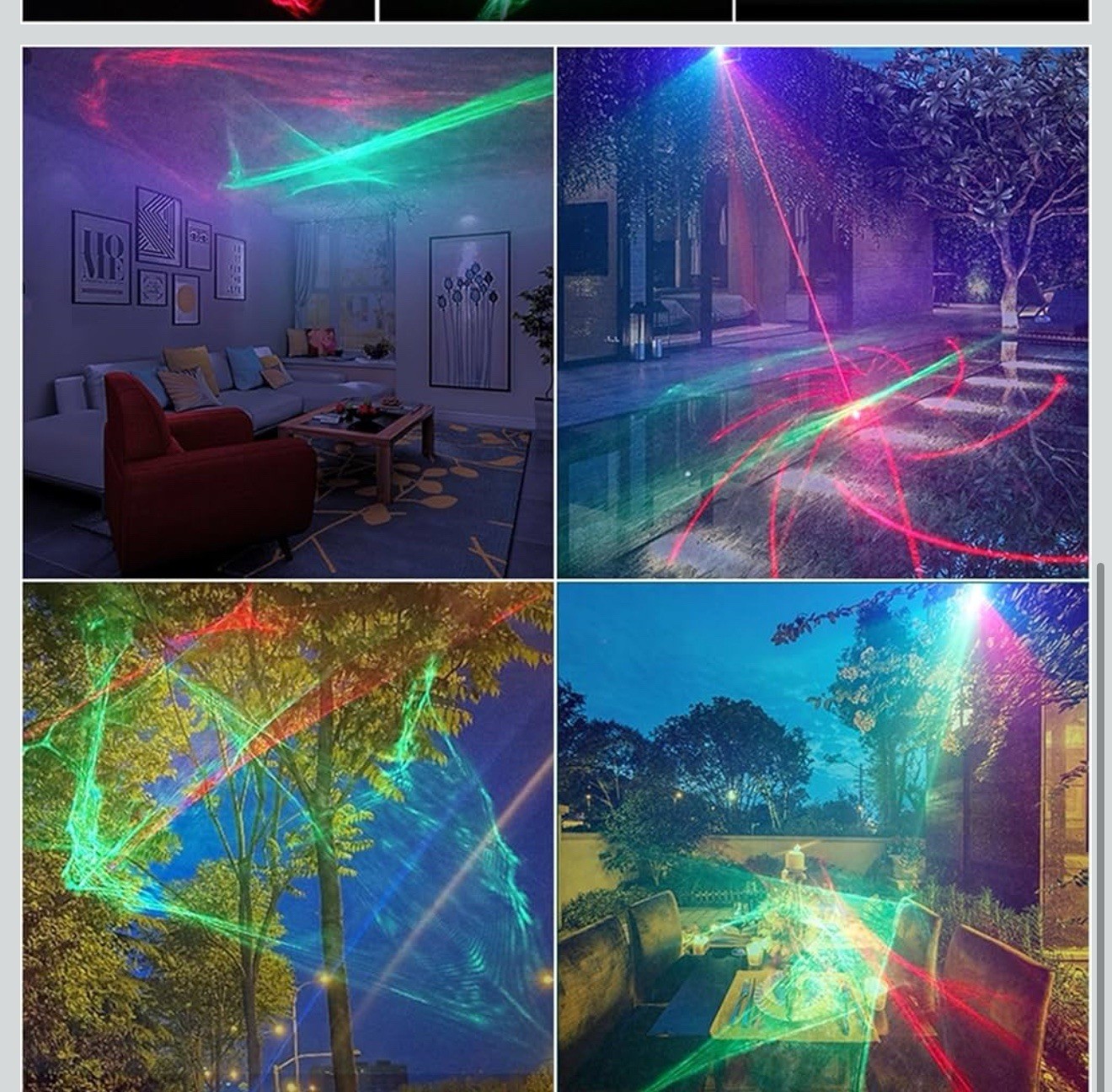 Projection Lights DJ Stage Disco Light RGB Wedding Decoration Party Lights