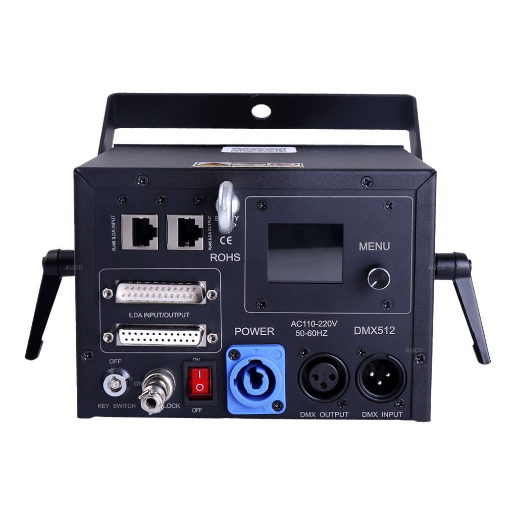 6PCS 5W iOS Android RGB Animation DMX iLDA Projector Laser Lights DJ Party Stage
