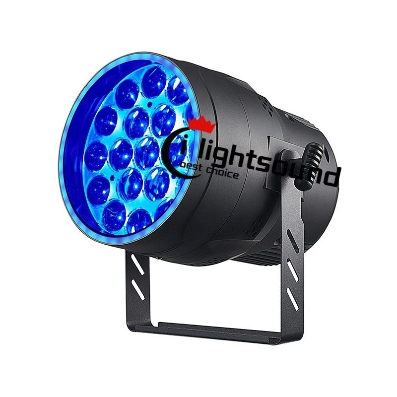 2pc/lot ring pixel par RGBW 19X15W zoom 10-40 degree led par wash stage light