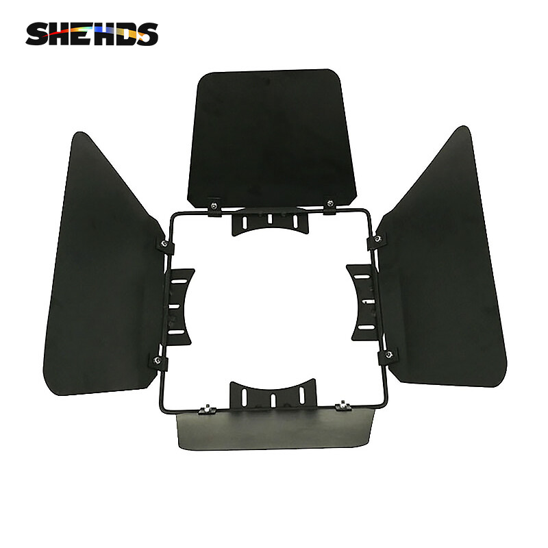SHEHDS Metal Light Cover Baffle Barn Door COB Par Blinder Light Stage Lighting
