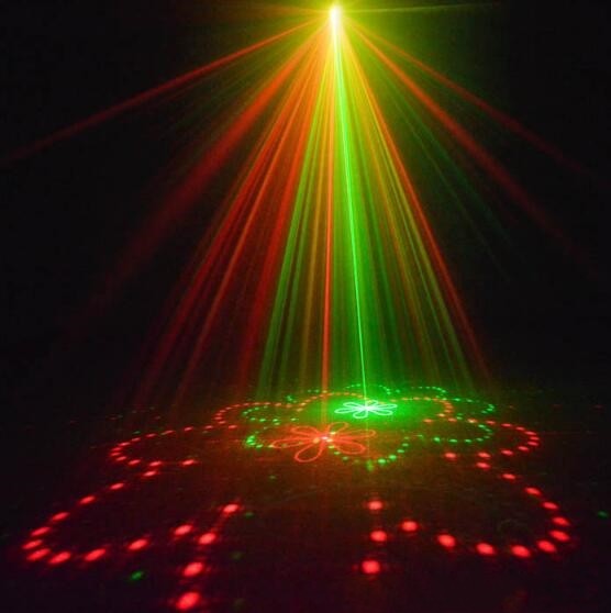 Red Green Blue Full color Waterproof Outdoor Christmas Laser Light Projector DJ