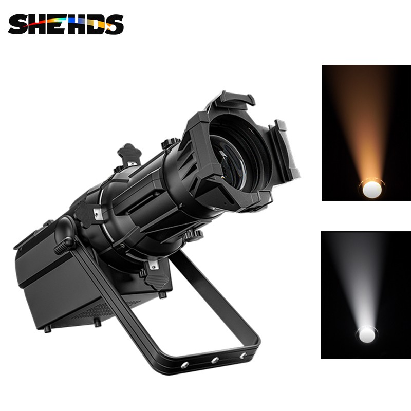 SHEHDS 350W LED Prime Lens LEKO Warm+Cool White Profile Spot Light Show Wedding