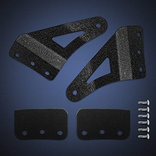 54″ Curved LED Light Bar Roof Mount Chevy 1999-2006 /54″ Light Bracket Black