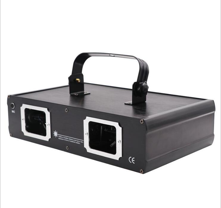 Remote Stage Laser Light DMX Control Purple White Beam Scanner Stage Show DJ Bar