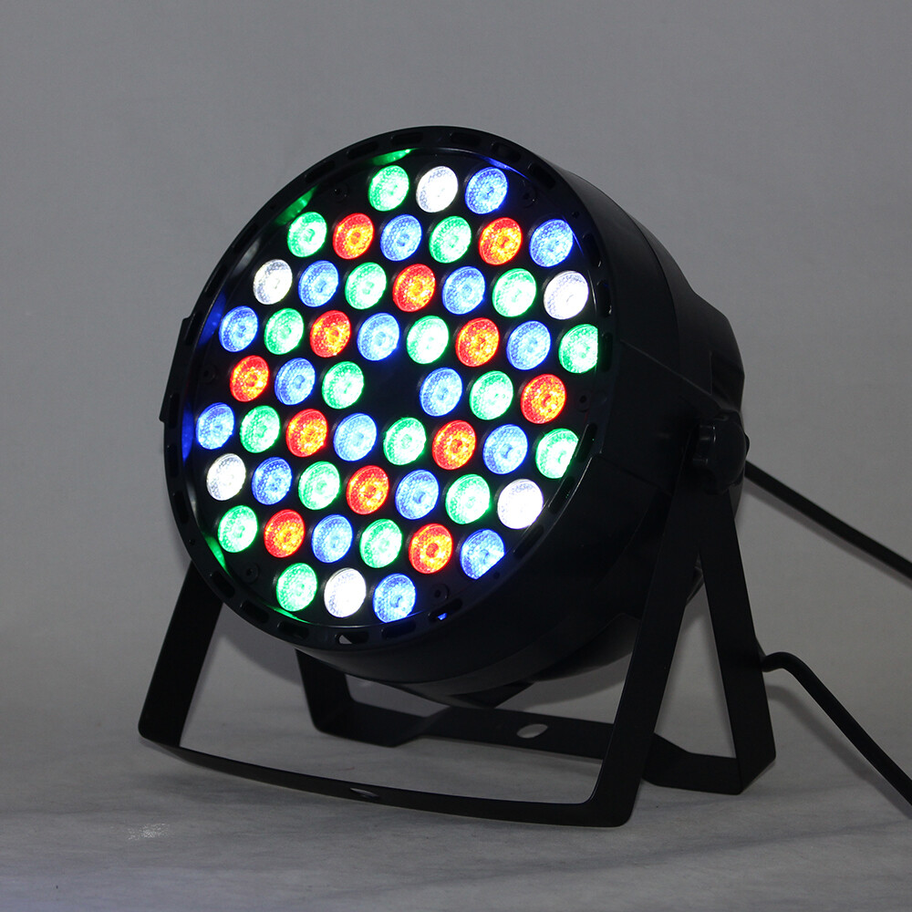 8pcs 54 x 3W RGBW DMX LED Par Stage Light Lighting Club Light Lamp Show Party DJ