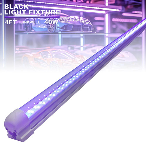 UV Black Light Bar Fixtures Ultraviolet Lamp With US Plug For DJ Party Club Led
