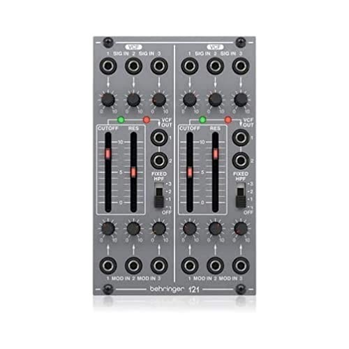 Behringer 121 DUAL VCF Legendary Analog Dual VCF Module for Eurorack