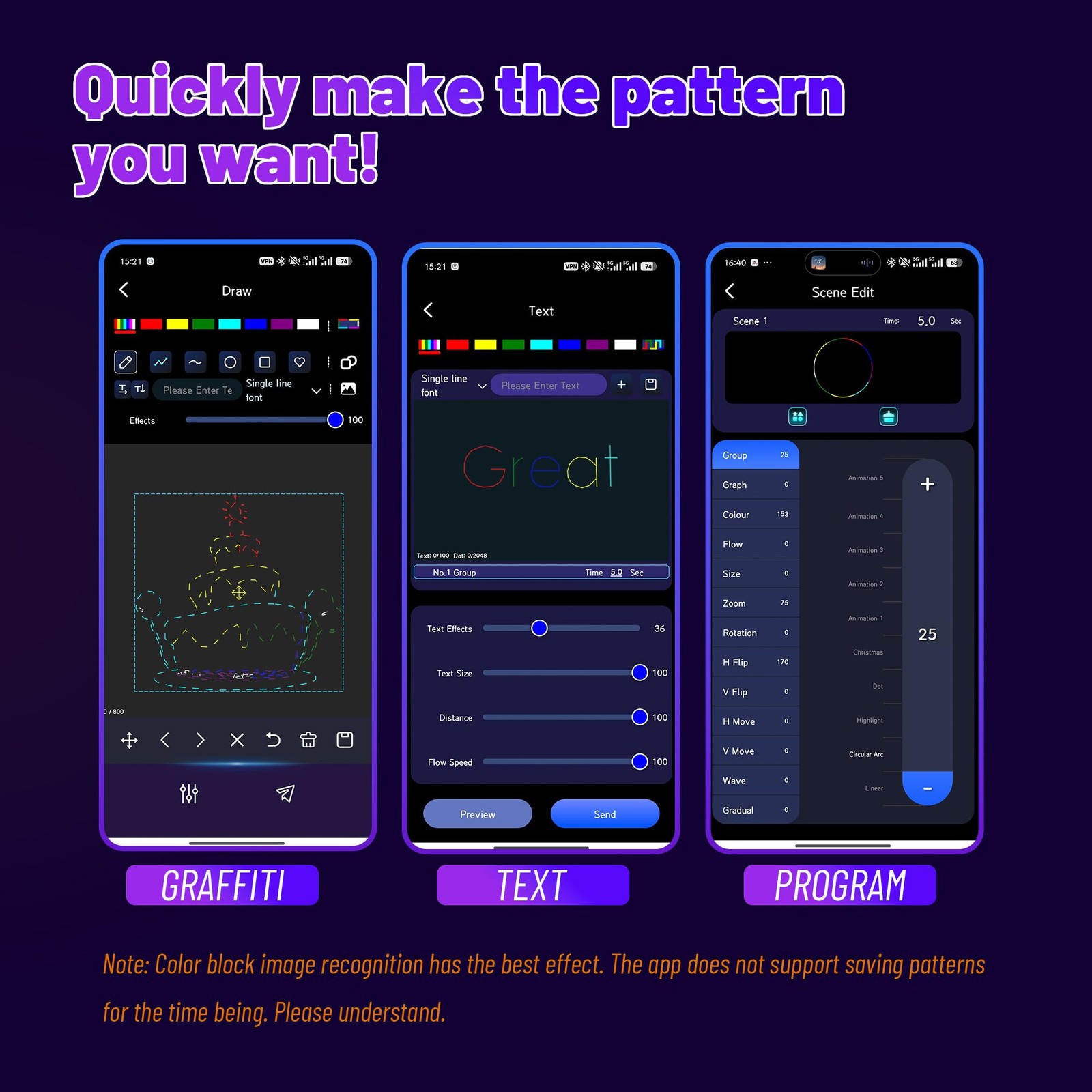 DJ Lights Laser Light Show, App Control 3D Animation Projector for Party