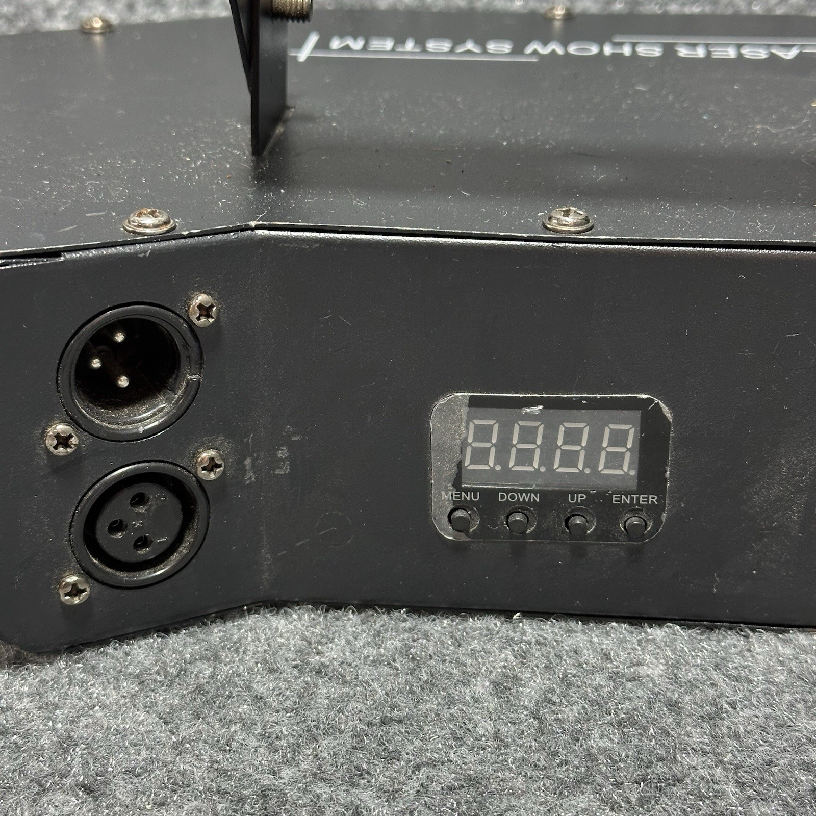 RGB Laser/DMX LED Scanning Stage Lights w/ Power Cord Multiple Settings (TESTED)