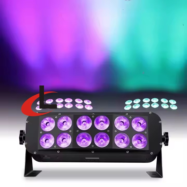 2PC RGBWA+UV WIFI IR control Wireless Par DMX LED Battery Uplight for bar Weddin