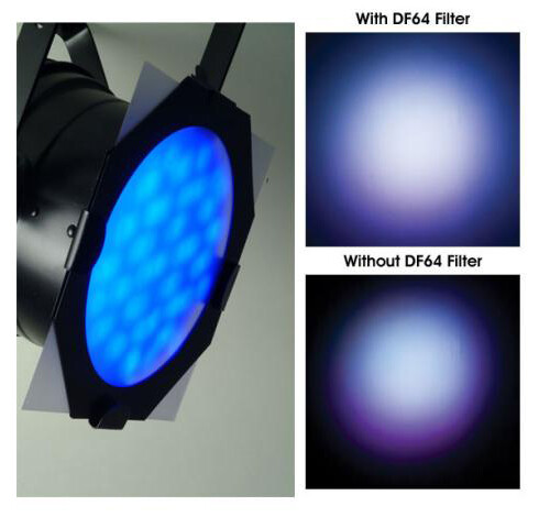 American DJ DF-64 Frosted Plexiglass Deffussion Filter For Par 64 Can Fixtures