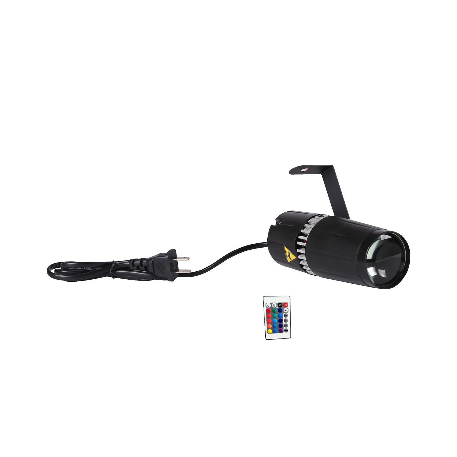 LED pinspot Stage Light- SENLAN 9W RGB 3-in-1 Beam Light by IR Remote Control…