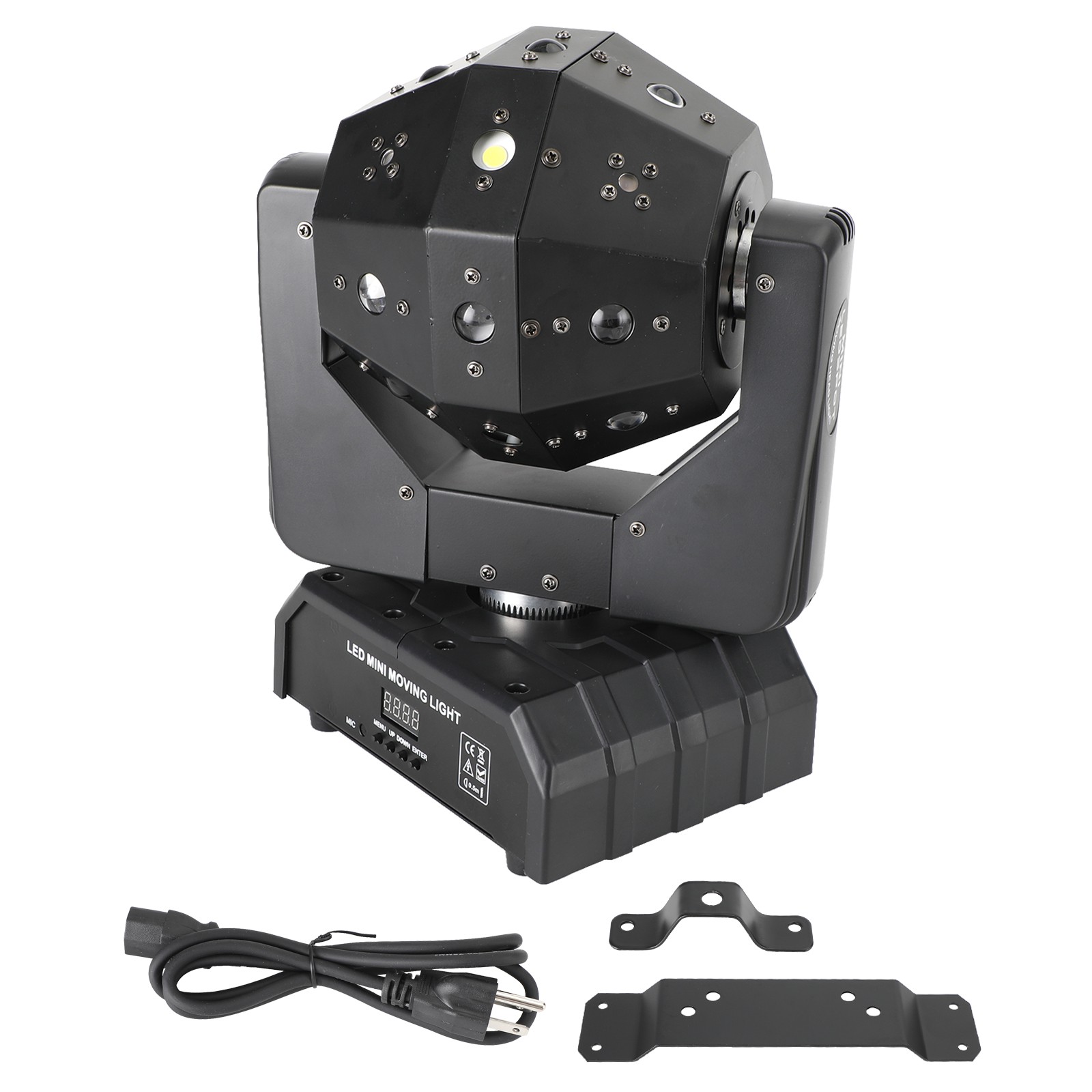 RGBW 3In1 LED Laser Moving Head Stage Light DMX DJ Disco Party Effect Lighting