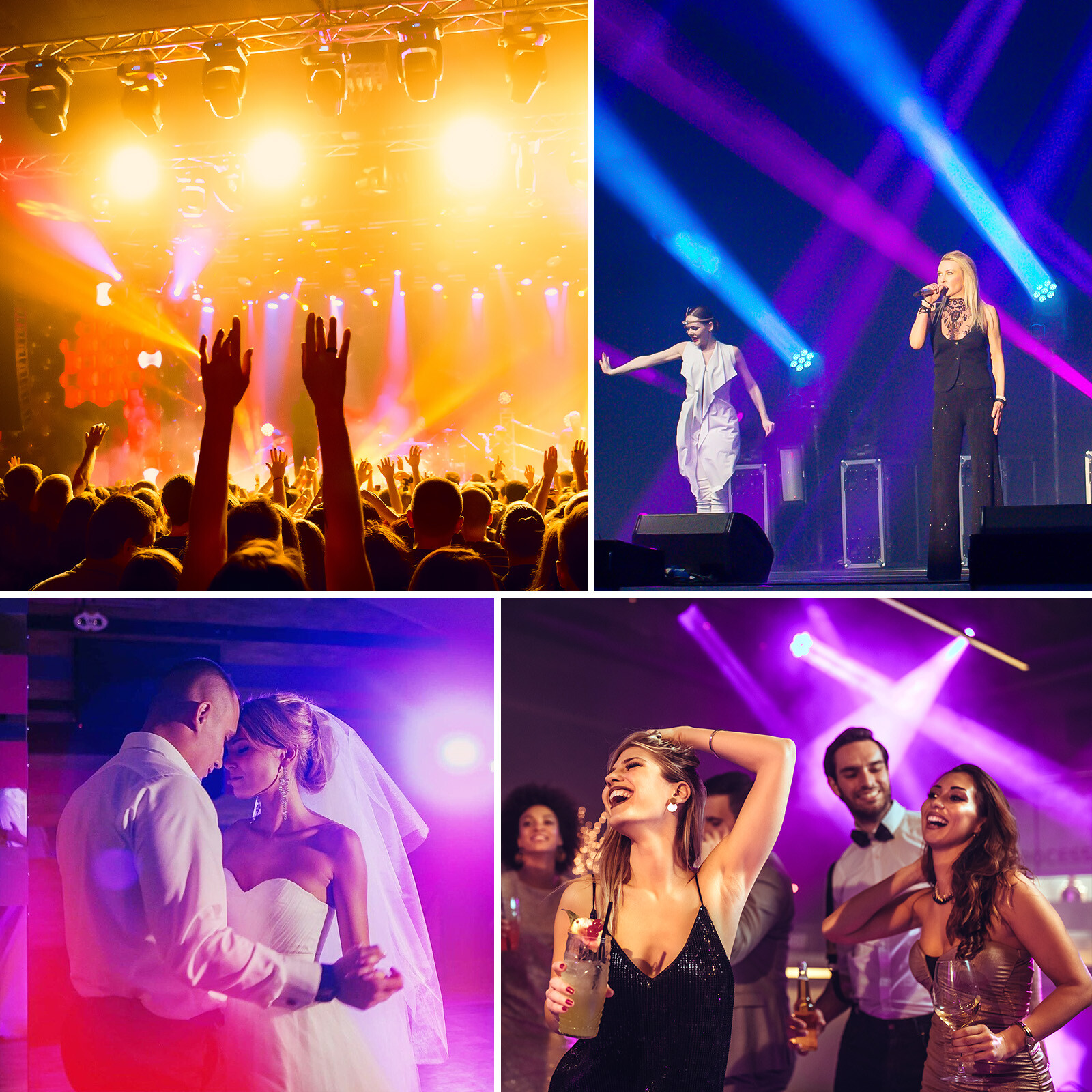 7x15W Moving Head Light RGBW 7 LED DMX Stage DJ Show Disco Light With Remote