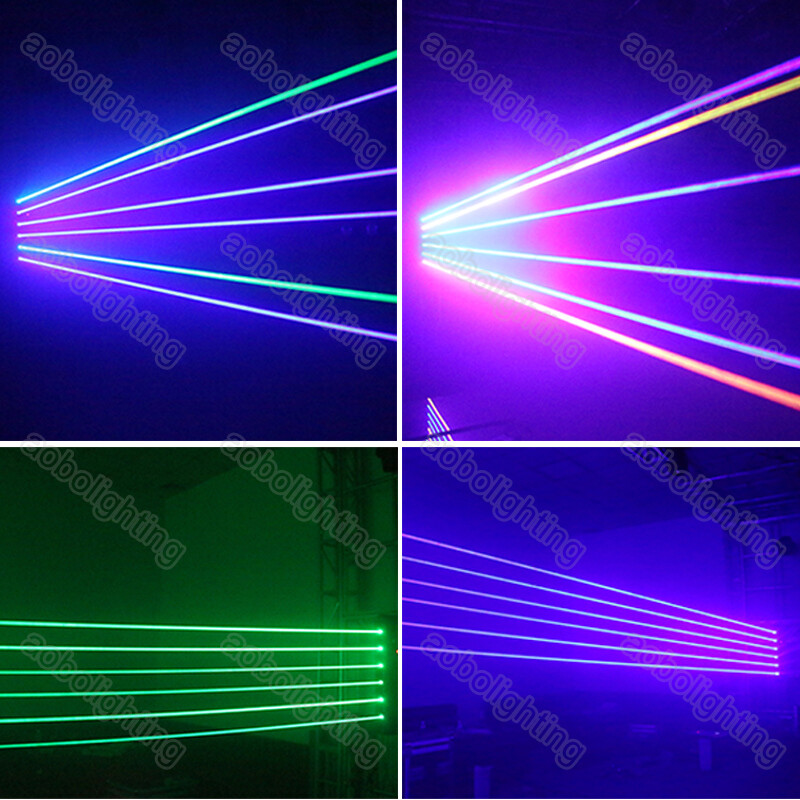 6X6 eye RGB Full Color Fat Beam Disco DJ Moving Head Laser Light Party event bar