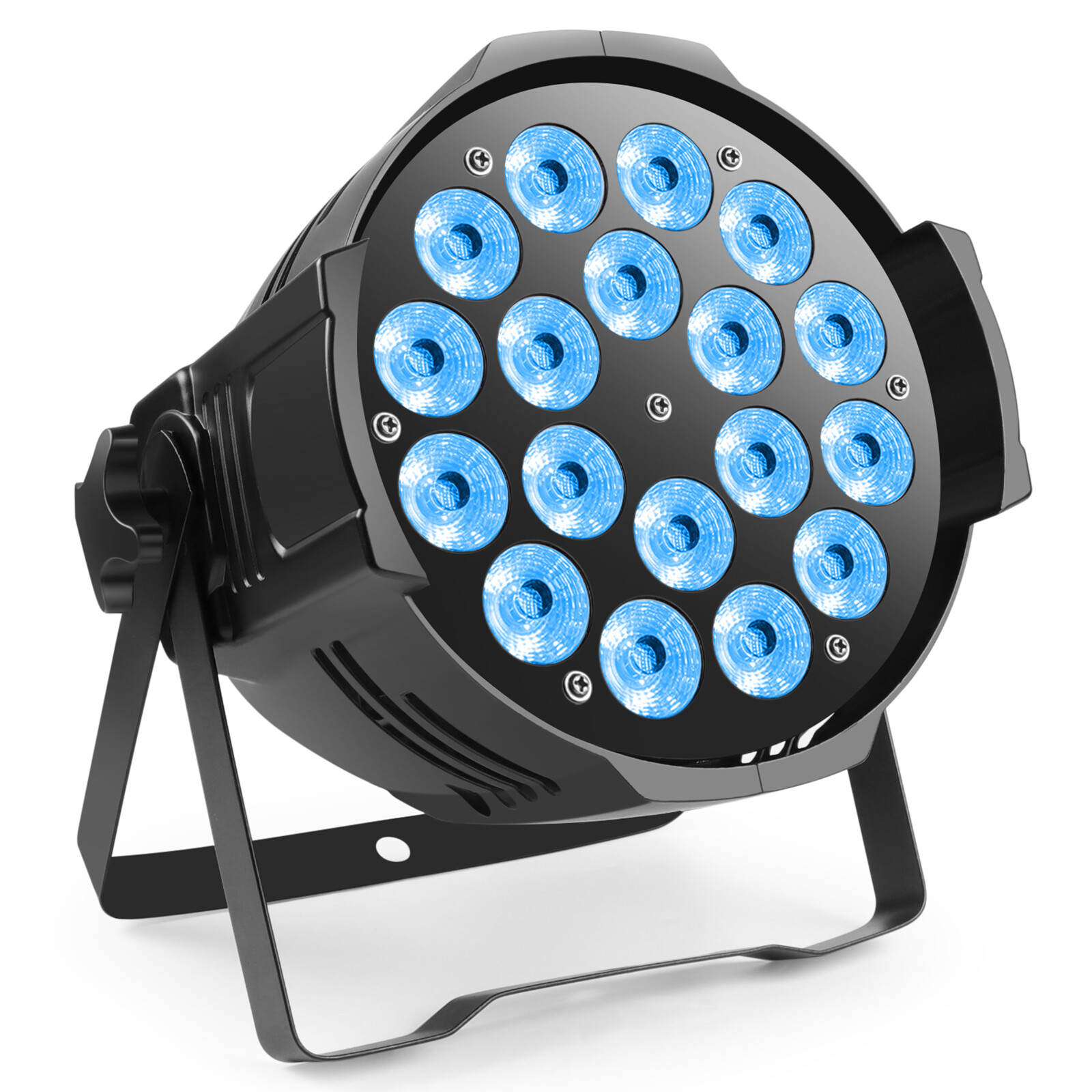 Par Can Stage Light 270W RGBW 18 LED Strobe Beam DMX512 DJ Disco Home Party Show