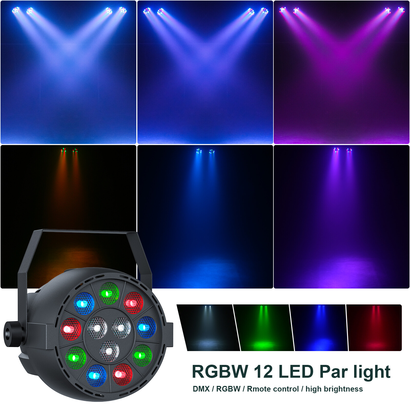 DJ Stage Moving Head Light with Stand DMX Control for Party Wedding Event