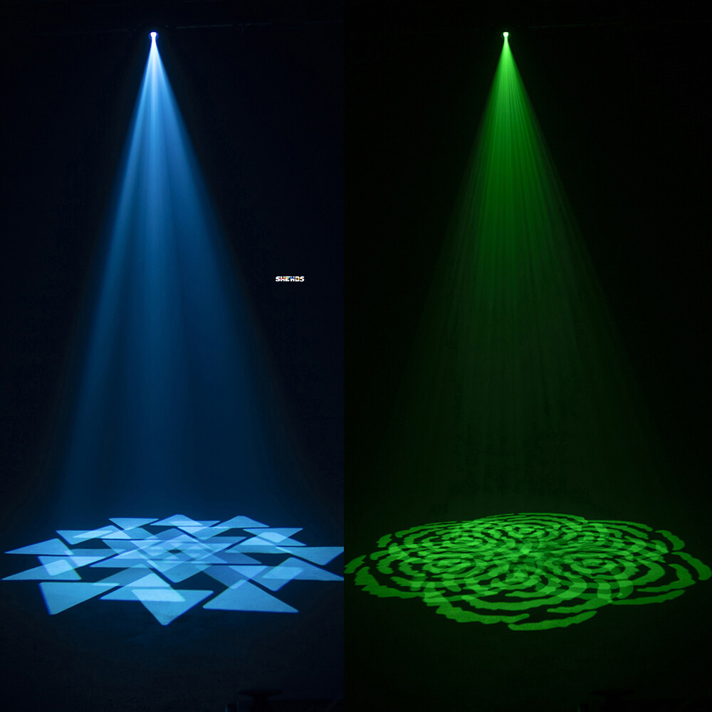 SHEHDS 6Pcs 100W LED Gobo Spot Moving Head Stage Light RGBW Disco DJ Party